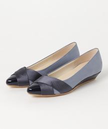 LE TALON | 3cmゴムクロスウエッジ(パンプス)