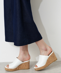 NATURAL BEAUTY BASIC | 【雑誌掲載】ウエッジコルクミュール(サンダル)