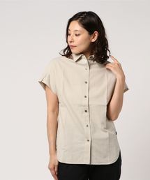 コットンリネン リラックスシルエットシャツ