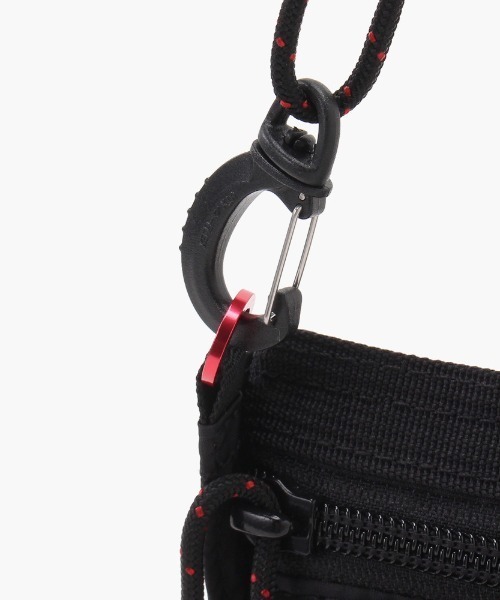 BRIEFING（ブリーフィング）の「SACOCHE S SL PACKABLE / サコッシュ SL パッカブル（ショルダーバッグ・レディース・ブラック/グリーン系カモフラージュ/レッド/オレンジ/オリーブ・FREE）」の10枚目の写真