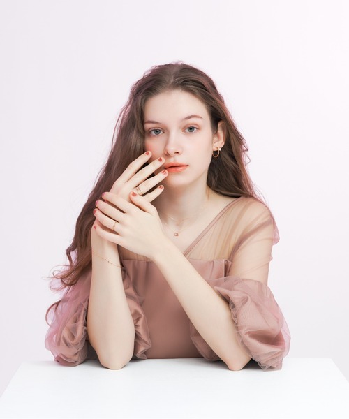 Jewel closet by L&Co.(ジュエルクローゼットバイエルアンドコー)の「K10 ニュアンスラインリング(リング・レディース・イエローゴールド/ピンクゴールド・11号/9号/13号)」の15枚目の写真