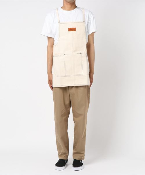 FREAK'S STORE(フリークスストア)の「DULTON/ダルトン "EM'' APRON(エプロン・ホワイト/オリーブ/ネイビー・FREE)」の1枚目の写真