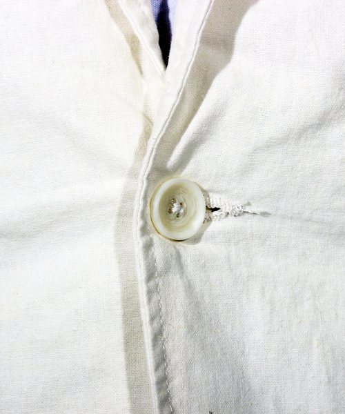 ８(eight)（エイト）の「7分袖 テーラードジャケット 綿 麻 ブレザー（テーラードジャケット・メンズ・ホワイト/ブラック/ベージュ/カーキ/ネイビー・MEDIUM/LARGE/X-LARGE）」の20枚目の写真