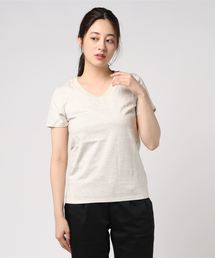 ・New Vネックベーシック半袖プルオーバー
