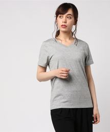 ・New Vネックベーシック半袖プルオーバー