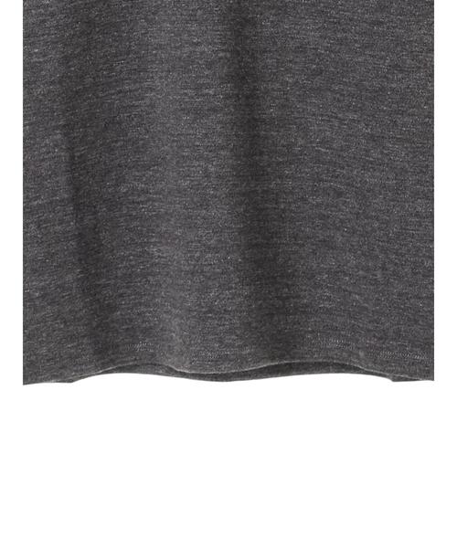 AMERICAN HOLIC(アメリカンホリック)の「・New Vネックベーシック半袖プルオーバー(Tシャツ/カットソー・レディース・ホワイト系その他/グレー系その他/チャコールグレー/ブラック/ブラウン/オフホワイト・M/L)」の19枚目の写真