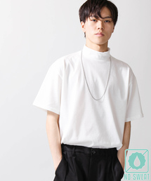 WEGO | WEGO/USAコットンモックネックTシャツ(Tシャツ/カットソー)