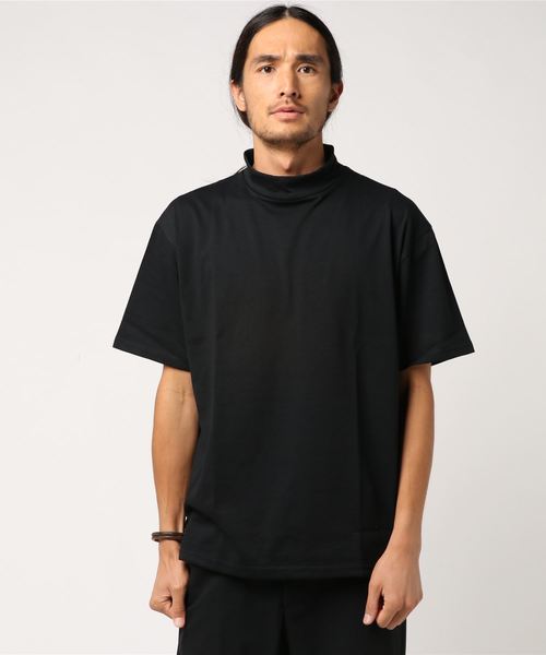 WEGO（ウィゴー）の「WEGO/USAコットンモックネックTシャツ（Tシャツ/カットソー・メンズ・ホワイト/ブラック/ベージュ/パープル・MEDIUM/LARGE）」の20枚目の写真