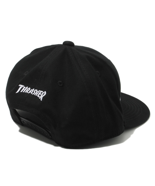 THRASHER（スラッシャー）の「WEGO/THRASHER BBキャップ（キャップ・メンズ・ホワイト/ブラック・FREE）」の4枚目の写真