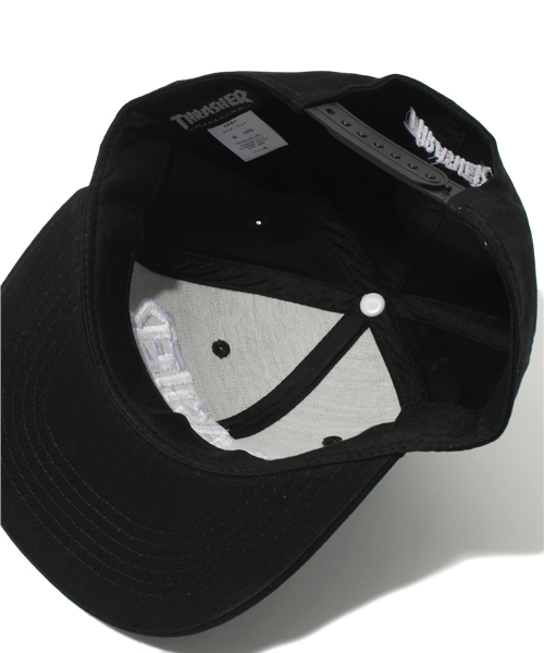 THRASHER（スラッシャー）の「WEGO/THRASHER BBキャップ（キャップ・メンズ・ホワイト/ブラック・FREE）」の7枚目の写真