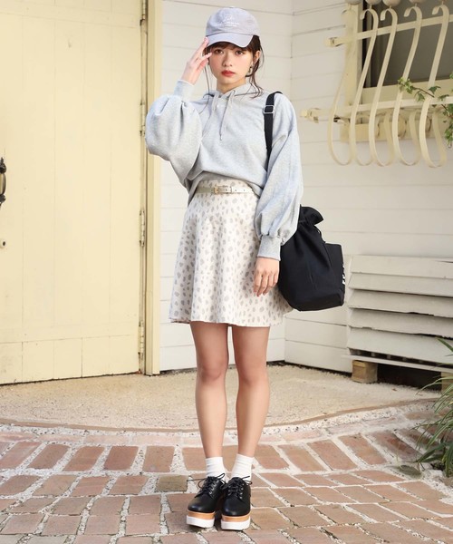 one after another NICE CLAUP（ワンアフターアナザーナイスクラップ）の「柄アソートミニスカート（スカート・レディース・ベージュ系その他/ピンク系その他/ホワイト系その他・FREE）」の12枚目の写真