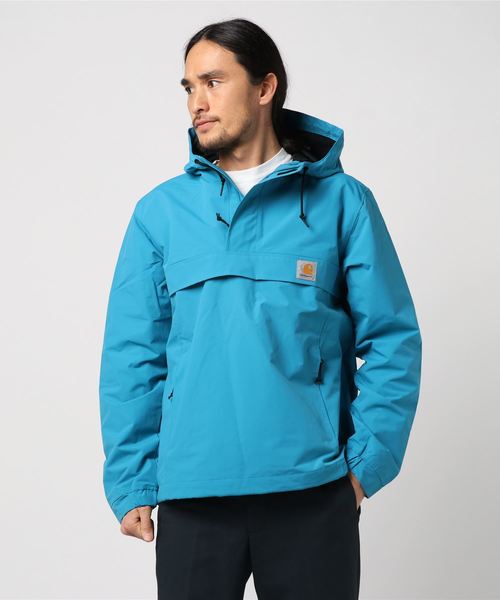 Carhartt WIP(カーハートダブリューアイピー)の「NIMBUS PULLOVER(ナイロンジャケット・メンズ・ブラック/レッド/グリーン/エメラルドブルー・SMALL/X-LARGE/LARGE/MEDIUM/XX-LARGE/X-SMALL)」の3枚目の写真