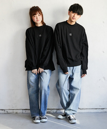 PairPair | 裏毛ボックスロゴ刺繍プルオーバー(Tシャツ/カットソー)