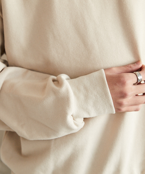 PairPair（ペアペア）の「裏毛ボックスロゴ刺繍プルオーバー（Tシャツ/カットソー・メンズ・ブラック/ベージュ・FREE）」の18枚目の写真