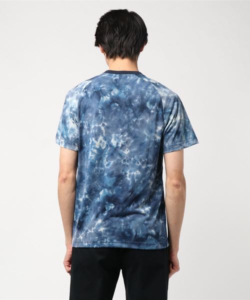 adidas（アディダス）の「アディダス adidas MIDスプレーダイTシャツ（Tシャツ/カットソー・メンズ・ホワイト/ネイビー・M/L/S/XXL）」の9枚目の写真