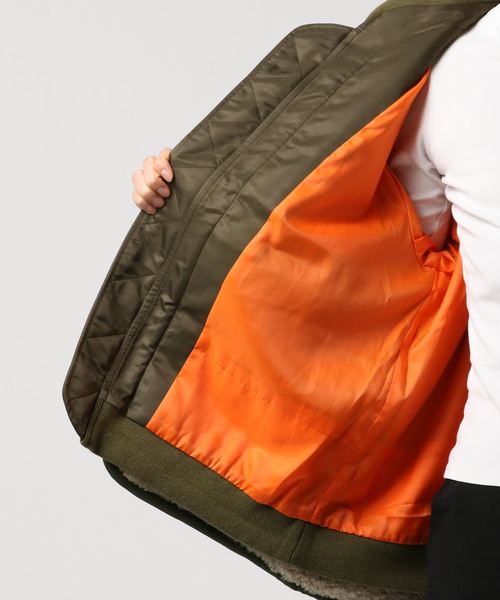 White Mountaineering】BOA CONTRASTED BOMBER JACKET（ブルゾン