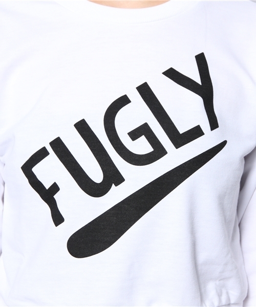 WEGO（ウィゴー）の「WEGO/FUGLYプリントスウェット（スウェット・レディース・ブルー系その他/レッド/オフホワイト/ネイビー・FREE）」の7枚目の写真