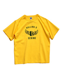 Denime | ヘビーウェイトプリントTシャツ 【ROLLING D】(Tシャツ/カットソー)
