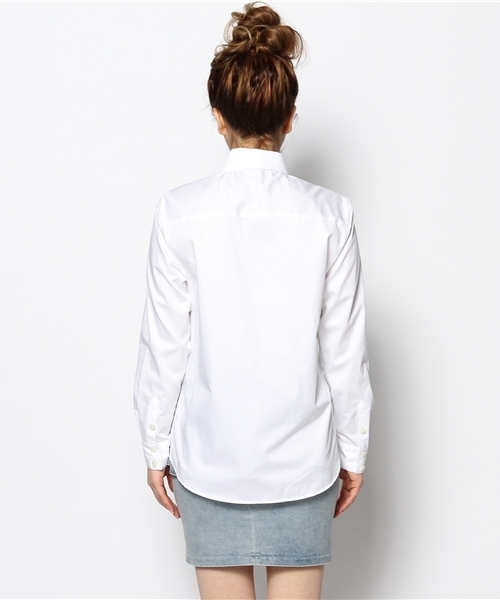 31 Sons de mode（トランテアン　ソン　ドゥ　モード）の「ビジューカラードッキングシャツ　ｂｙ　Ｋａｏｒｉ　Ｉｓｅｋｉ（シャツ/ブラウス・レディース・オフホワイト/サックスブルー・36/38）」の15枚目の写真