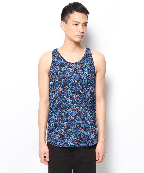 MIDWEST（ミッドウエスト）の「DIET  BUTCHER  SLIM  SKIN タンクプリント（Tシャツ/カットソー・メンズ・ネイビー/ブルー・2/1）」の7枚目の写真