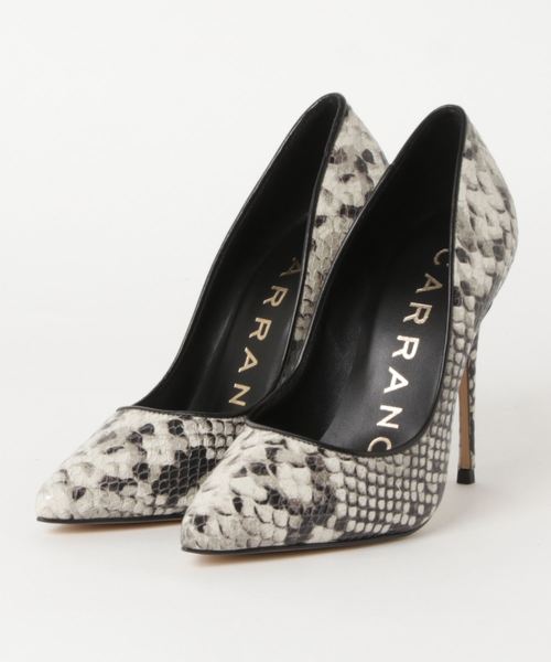 CARRANO(カラーノ)の「【CARRANO】パイソン柄レザーピンヒールパンプス(691119)(パンプス・レディース・パイソン・38/35/36/37/39)」の4枚目の写真