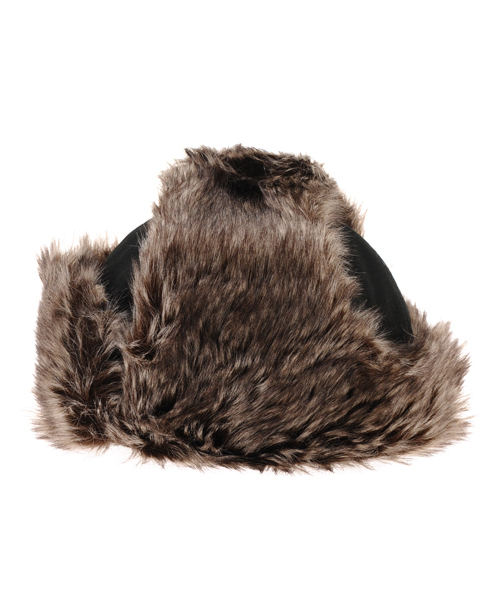 Candy Stripper（キャンディストリッパー）の「【NEW ERA×Candy stripper】CANDY The Trapper（ニットキャップ/ビーニー・レディース・ブラック・FREE）」の2枚目の写真