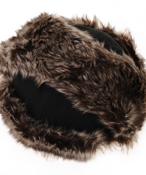 Candy Stripper（キャンディストリッパー）の「【NEW ERA×Candy stripper】CANDY The Trapper（ニットキャップ/ビーニー・レディース・ブラック・FREE）」の5枚目の写真