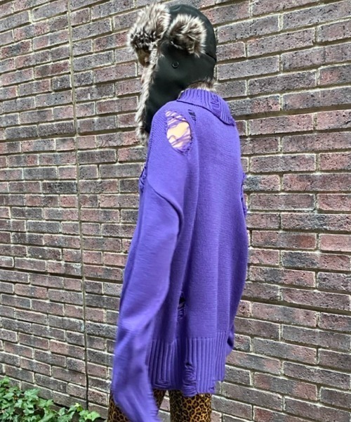 Candy Stripper（キャンディストリッパー）の「【NEW ERA×Candy stripper】CANDY The Trapper（ニットキャップ/ビーニー・レディース・ブラック・FREE）」の19枚目の写真