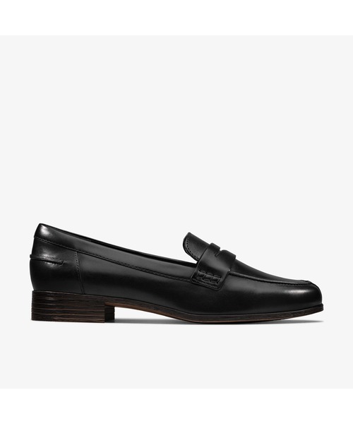 Clarks(クラークス)の「Hamble Loafer / ハンブルローファー (ブラックレザー)(ローファー・レディース・ブラック・4/6/3/5/3.5/4.5/5.5)」の4枚目の写真