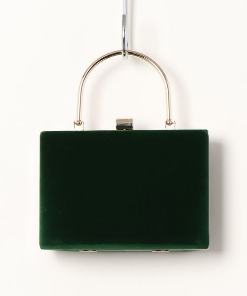 セール ベロア Prim Box Bag ハンドバッグ Earth Made アースメイド のファッション通販 Zozotown