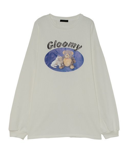 Candy Stripper（キャンディストリッパー）の「GLOOMY トップス（Tシャツ/カットソー・レディース・ブラック/オフホワイト/グリーン・2）」の5枚目の写真
