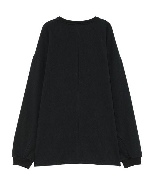 Candy Stripper（キャンディストリッパー）の「GLOOMY トップス（Tシャツ/カットソー・レディース・ブラック/オフホワイト/グリーン・2）」の6枚目の写真