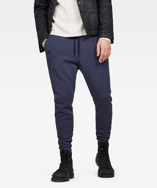 G-STAR（ジースター）の「Doax 3D Slim Sweatpants（その他パンツ・メンズ・ブラック/ネイビー/ヘザーグレー・SMALL/MEDIUM/X-SMALL）」の3枚目の写真