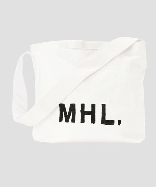 MHL.(エムエイチエル)の「HEAVY COTTON CANVAS(トートバッグ)」|ホワイト