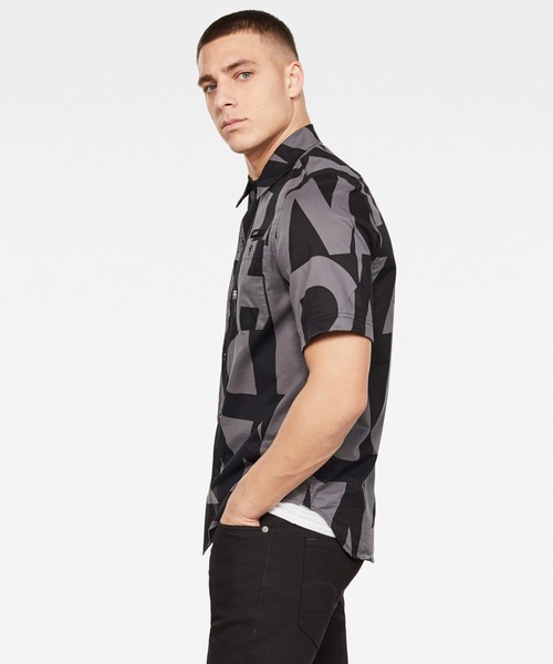 G-STAR（ジースター）の「Bristum 1-Pocket Service Straight Shirt（シャツ/ブラウス・メンズ・グレー系その他・SMALL/MEDIUM/LARGE/X-LARGE/X-SMALL）」の2枚目の写真