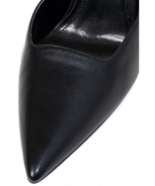 R&E（アールアンドイー）の「【R&E】クリアスティックヒールミュール（パンプス・レディース・ブラック/アイボリー/ブラック系その他/パイソン・22.5cm/23.5cm/24.5cm/23.0cm/24.0cm/22.0cm）」の15枚目の写真