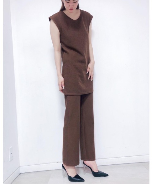 R&E（アールアンドイー）の「【R&E】クリアスティックヒールミュール（パンプス・レディース・ブラック/アイボリー/ブラック系その他/パイソン・22.5cm/23.5cm/24.5cm/23.0cm/24.0cm/22.0cm）」の8枚目の写真