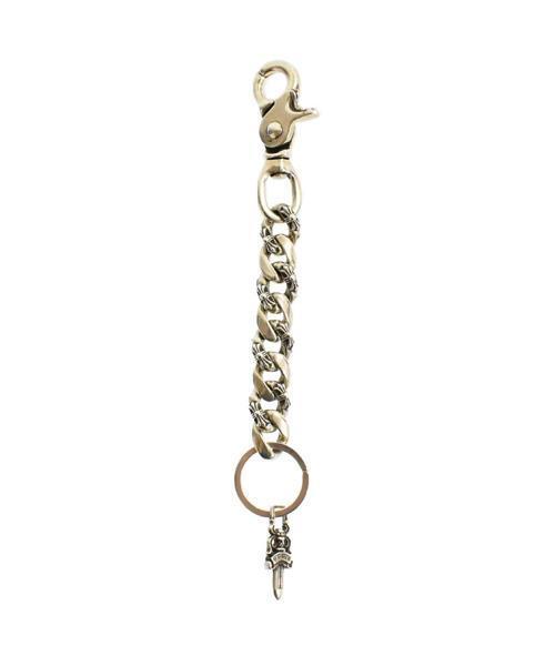 CHROME HEARTS (クロムハーツ)ロングクラシックリンクキーチェーン CHROME HEARTS クロムハーツ キーリング ロング クラシック