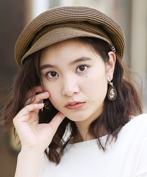 チチカカ（チチカカ）の「ブレードキャスケット（キャスケット・レディース・ナチュラル/ブラウン/ブラック・FREE）」の5枚目の写真