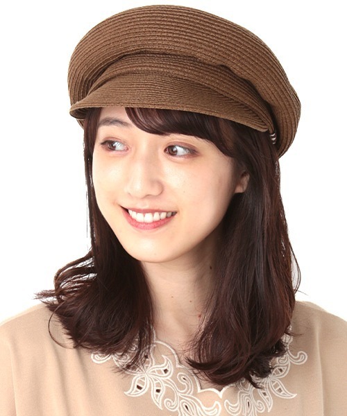 チチカカ（チチカカ）の「ブレードキャスケット（キャスケット・レディース・ナチュラル/ブラウン/ブラック・FREE）」の6枚目の写真