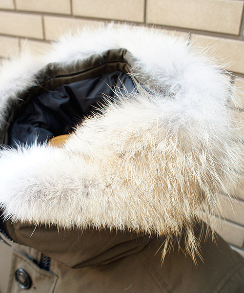 CIAOPANIC（チャオパニック）の「【CANADA GOOSE】JASPER（ダウンジャケット/コート・メンズ・ブラック/ネイビー/ブラウン系その他・X-SMALL/LARGE/MEDIUM/SMALL）」の6枚目の写真