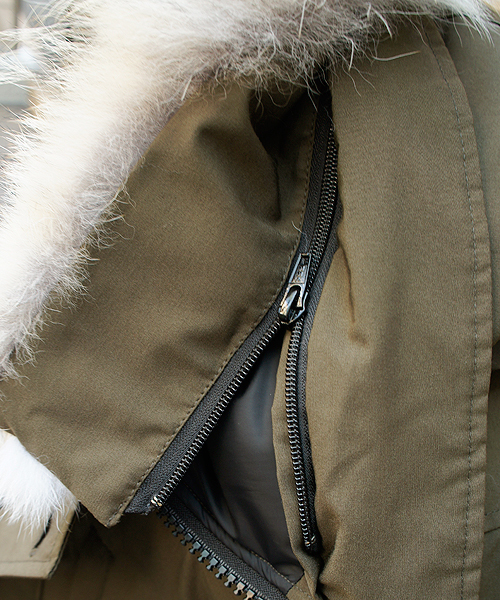 CIAOPANIC（チャオパニック）の「【CANADA GOOSE】JASPER（ダウンジャケット/コート・メンズ・ブラック/ネイビー/ブラウン系その他・X-SMALL/LARGE/MEDIUM/SMALL）」の13枚目の写真