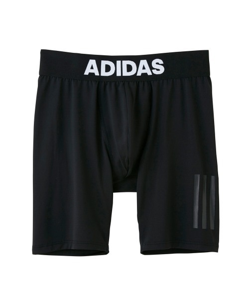 adidas(アディダス)の「adidas/アディダス 3ストライプス ショートタイツ 吸汗速乾(その他アンダーウェア/インナー・メンズ・ブラック/レッド系その他/ブルー/ホワイト/チャコールグレー/ブラック系その他/ブルー系その他/ブルー系その他2・LARGE/MEDIUM/X-LARGE)」の3枚目の写真