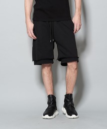 NO ID. | 裏毛レイヤードハーフPT(その他パンツ)