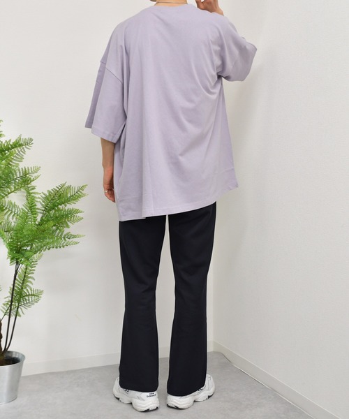 kutir（クティール）の「ビッグポケットTシャツ（Tシャツ/カットソー・メンズ・ダークブラウン/パープル/ホワイト/ダークブルー/グリーン/ブラック・MEDIUM/LARGE）」の8枚目の写真