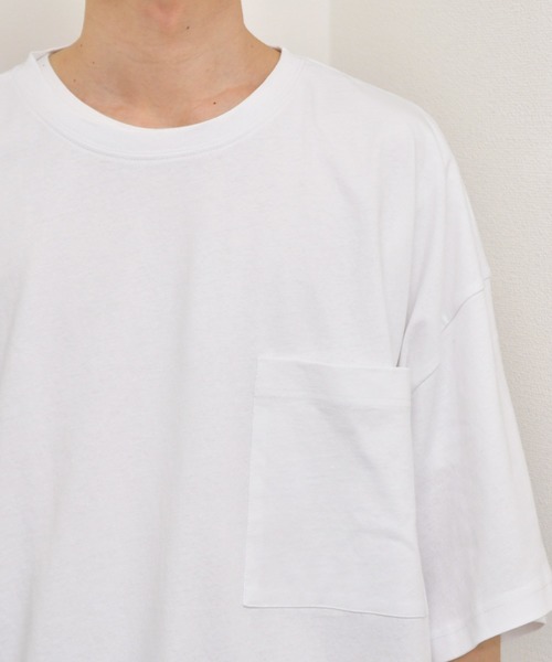 kutir（クティール）の「ビッグポケットTシャツ（Tシャツ/カットソー・メンズ・ダークブラウン/パープル/ホワイト/ダークブルー/グリーン/ブラック・MEDIUM/LARGE）」の18枚目の写真