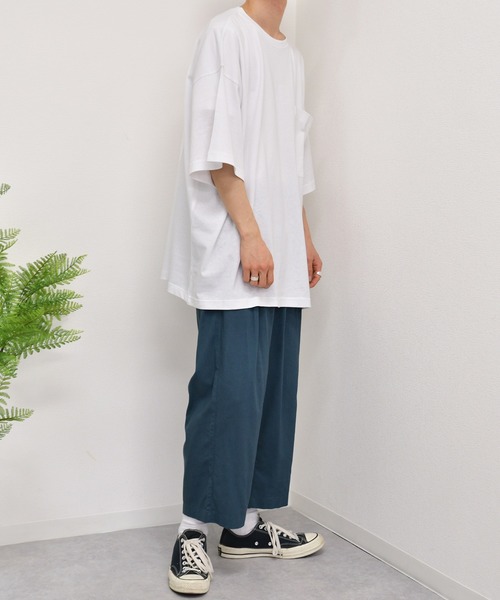 kutir（クティール）の「ビッグポケットTシャツ（Tシャツ/カットソー・メンズ・ダークブラウン/パープル/ホワイト/ダークブルー/グリーン/ブラック・MEDIUM/LARGE）」の17枚目の写真