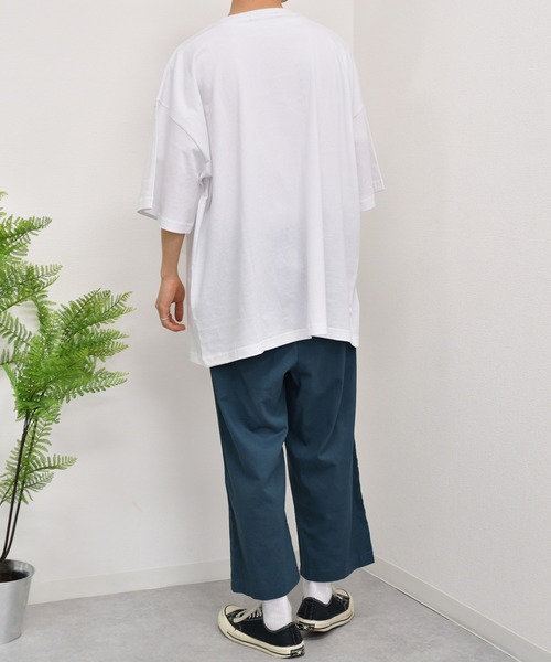 kutir（クティール）の「ビッグポケットTシャツ（Tシャツ/カットソー・メンズ・ダークブラウン/パープル/ホワイト/ダークブルー/グリーン/ブラック・MEDIUM/LARGE）」の16枚目の写真