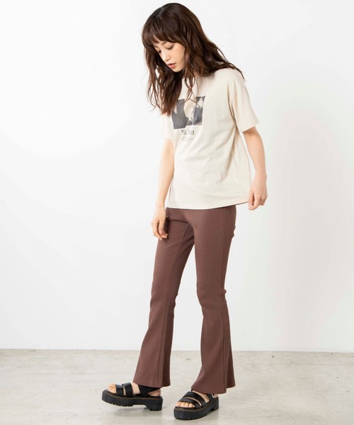 WEGO（ウィゴー）の「WEGO/ソフトタッチアソートTシャツ（Tシャツ/カットソー・レディース・ホワイト系その他/グリーン系その他/ベージュ/ホワイト・FREE）」の20枚目の写真