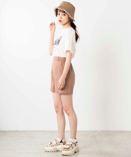 WEGO（ウィゴー）の「WEGO/ソフトタッチアソートTシャツ（Tシャツ/カットソー・レディース・ホワイト系その他/グリーン系その他/ベージュ/ホワイト・FREE）」の22枚目の写真